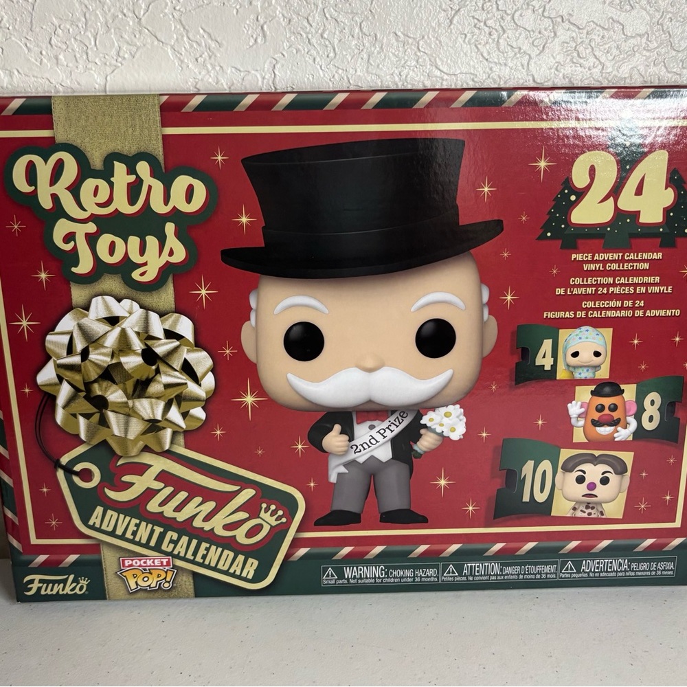 Funko Red and Green Action Figures Advent Calendar
